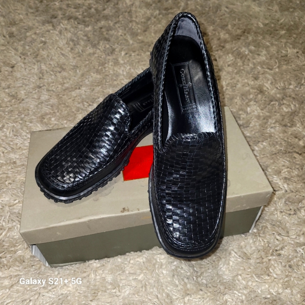 Cole Haan leather slip on